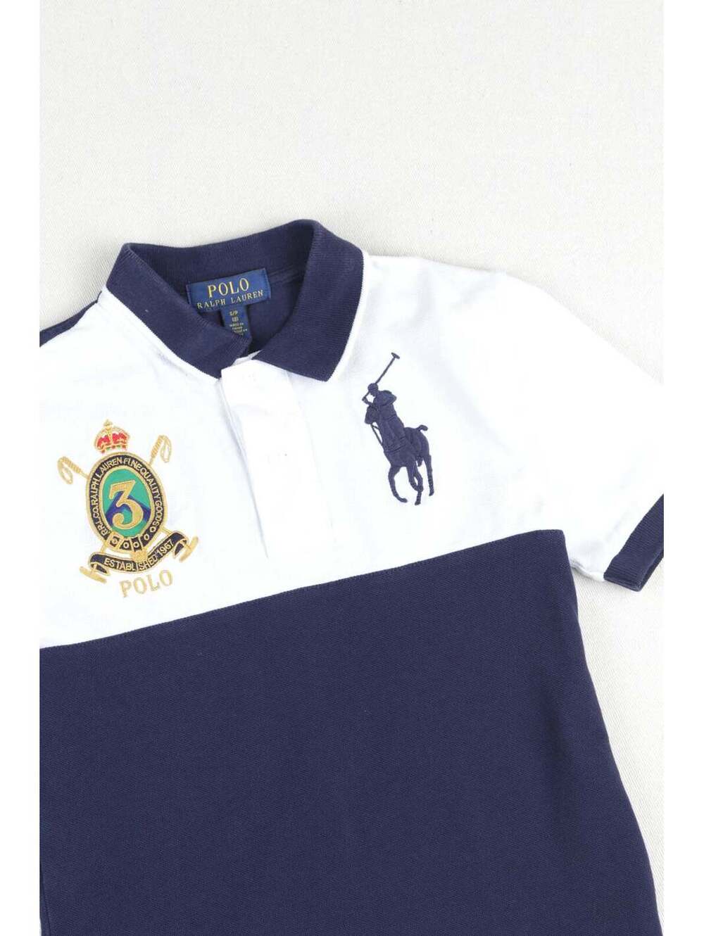 Polo Ralph Lauren Kids #3 Established 1967 Short Sleeve Polo